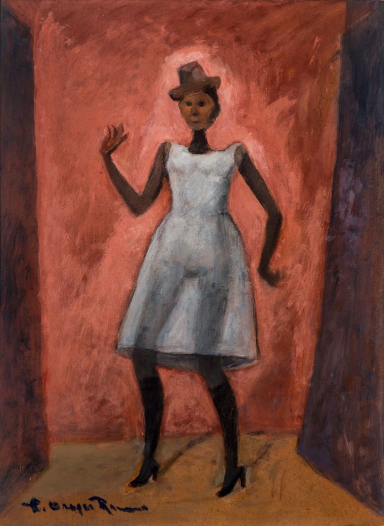 Bailarina con sombrero
