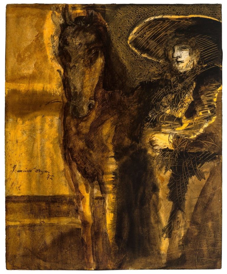 El charro (Personaje con caballo)
