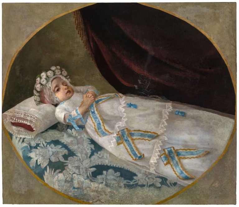 Retrato de niño muerto