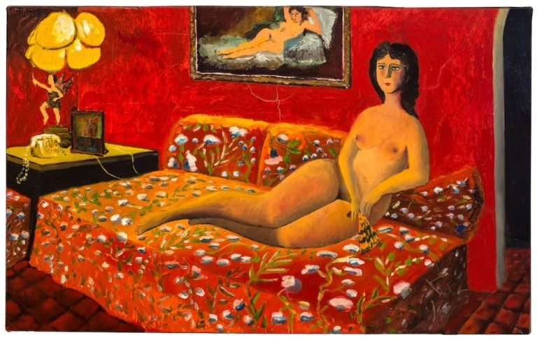 Mujer acostada