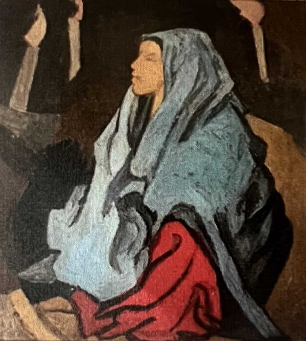 Mujer con Velas