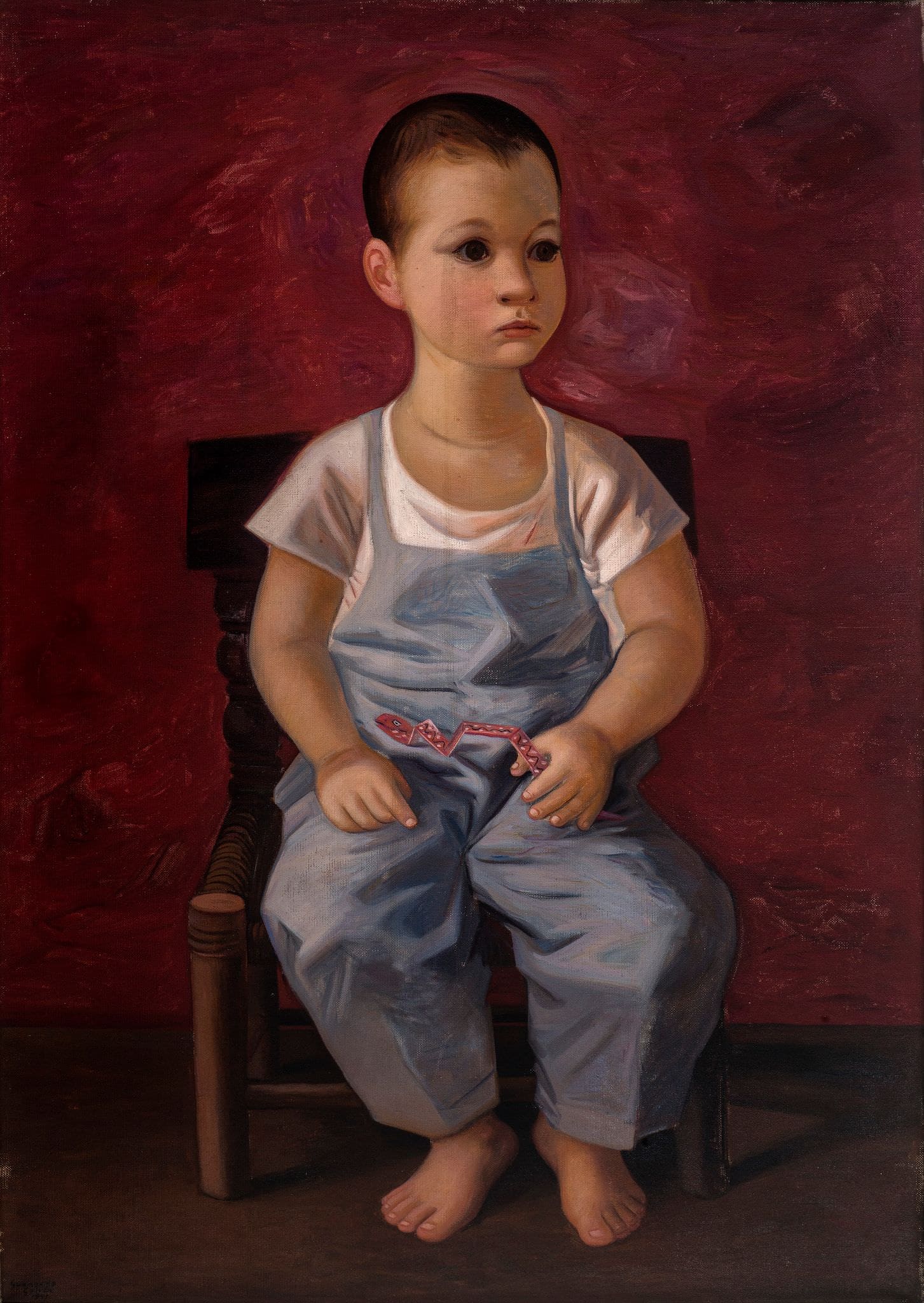 Niño con juguete