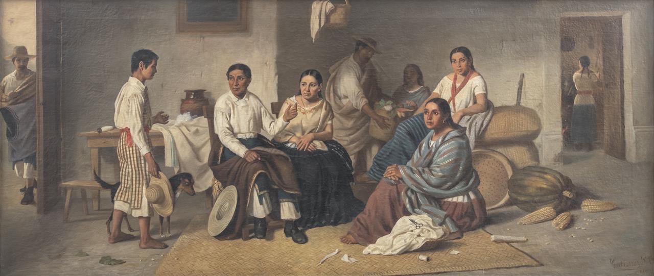 La despedida del joven indio
