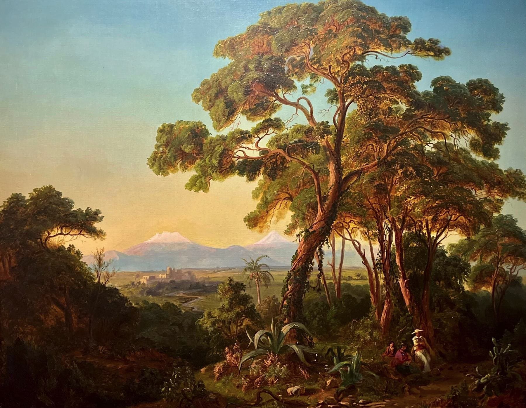 Valle de México desde la Hacienda de los Morales